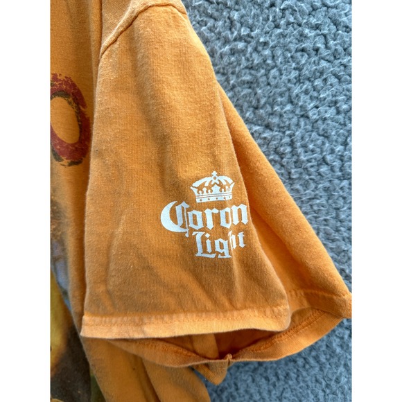 2013 Kenny Chesney Beer In Mexico Tour Shirt Men's Size XL Orange - Picture 3 of 8